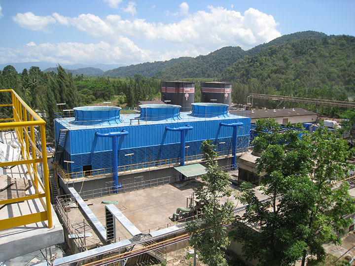 鋼結構玻璃鋼冷卻塔